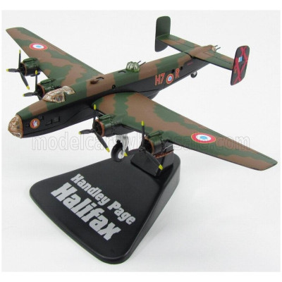 EDICOLA HANDLEY PAGE HALIFAX BOMBARDIERE 1940 - FRENCH AIR FORCE - CAMOUFLAGE 1/144