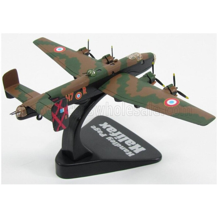 EDICOLA HANDLEY PAGE HALIFAX BOMBARDIERE 1940 - FRENCH AIR FORCE - CAMOUFLAGE 1/144