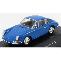 EDICOLA PORSCHE 911 901 1964 - CON VETRINA - WITH SHOWCASE - BLUE 1/43