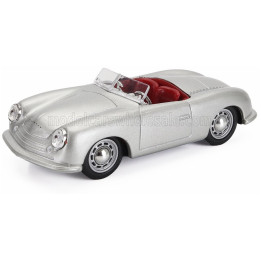 EDICOLA PORSCHE 356 ROADSTER SPIDER 1948 - SILVER 1/43