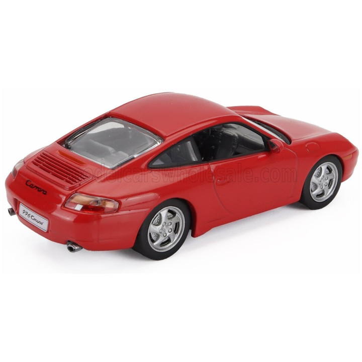 EDICOLA PORSCHE 911 996 CARRERA COUPE 1997 - RED 1/43