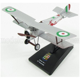 EDICOLA HANRIOT HD1 CACCIA 85th SQUADRIGLIA MILITARY AIRPLANE 1916 8cm X 12cm - SILVER 1/72