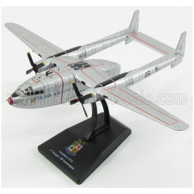 EDICOLA FAIRCHILD C119G 2nd GRUPPO 46th TRASPORTI AEROBRIGATA MILITARY AIRPLANE 1947 13cm X 16.5cm - SILVER RED 1/200