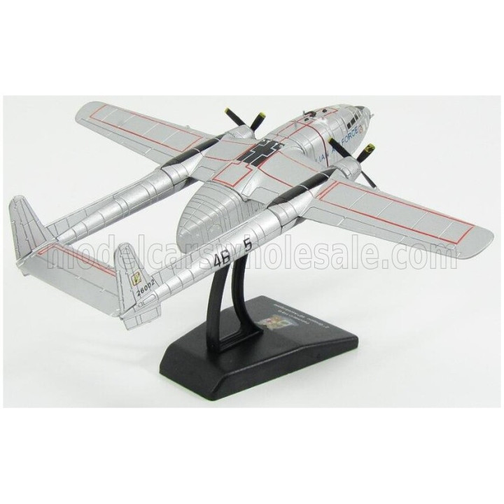 EDICOLA FAIRCHILD C119G 2nd GRUPPO 46th TRASPORTI AEROBRIGATA MILITARY AIRPLANE 1947 13cm X 16.5cm - SILVER RED 1/200