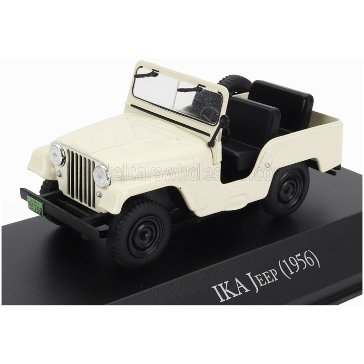 EDICOLA IKA JEEP 1956 - WHITE 1/43
