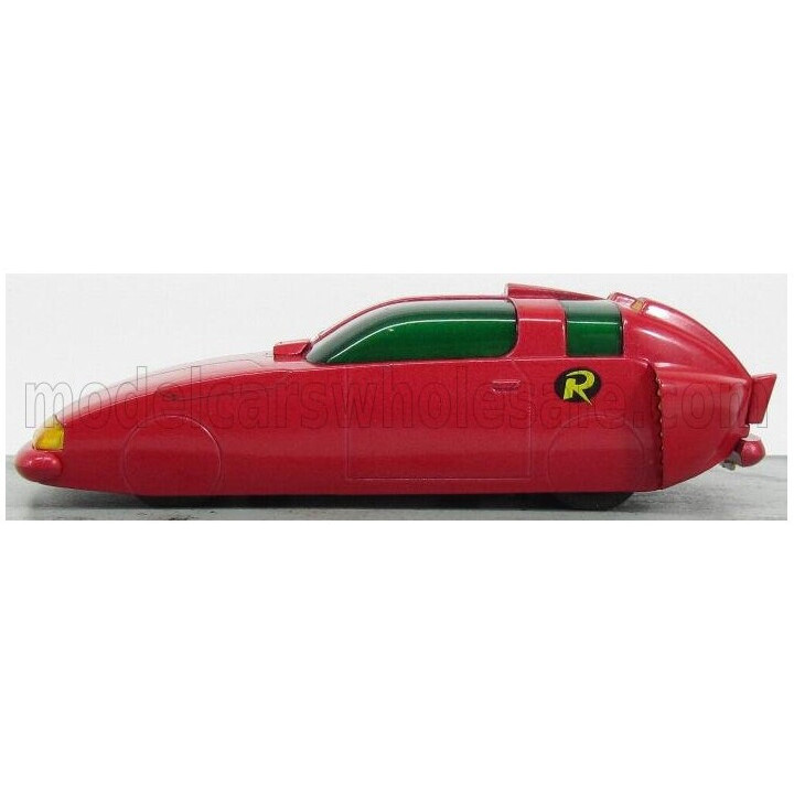 EDICOLA BATMAN BATMOBILE - ROBIN CAR VEHICLE - RED GREEN 1/43