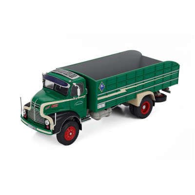 EDICOLA LEYLAND COMET TRUCK GENERALS MARTINEZ BLANCO TRANSPORTES 2-ASSI 1960 - GREEN CREAM 1/43