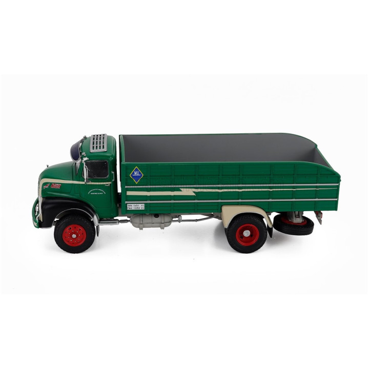 EDICOLA LEYLAND COMET TRUCK GENERALS MARTINEZ BLANCO TRANSPORTES 2-ASSI 1960 - GREEN CREAM 1/43