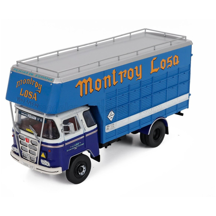 EDICOLA NAZAR SUPER 7 TM TRUCK MONTROY LOSA 2-ASSI 1960 - 2 TONE BLUE 1/43