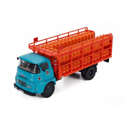EDICOLA SAVA FH-800 TRUCK GAZ BUTANO S.A. 2-ASSI 1965 - BLUE ORANGE 1/43