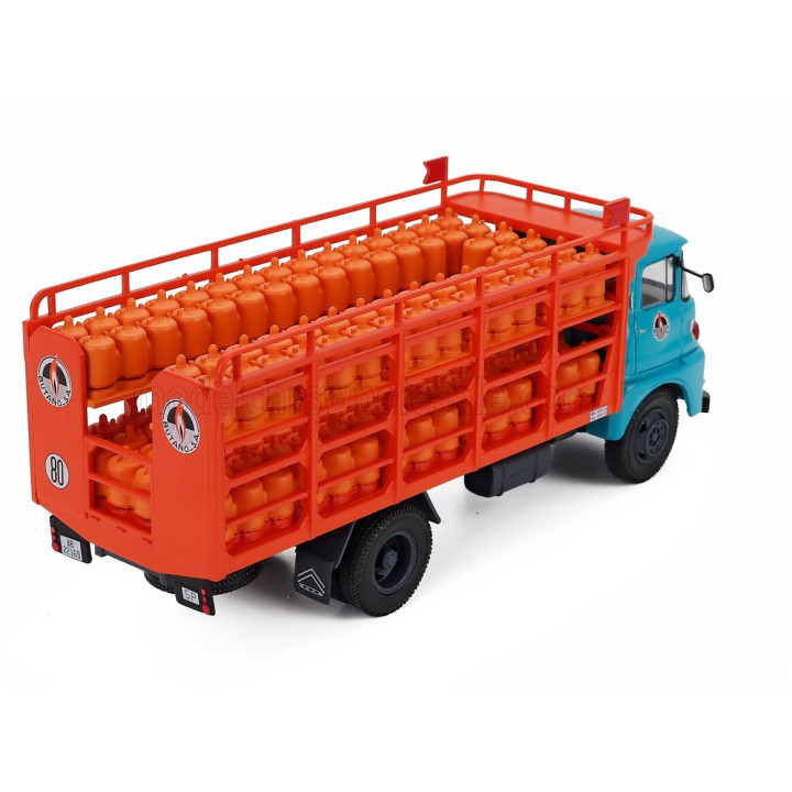 EDICOLA SAVA FH-800 TRUCK GAZ BUTANO S.A. 2-ASSI 1965 - BLUE ORANGE 1/43