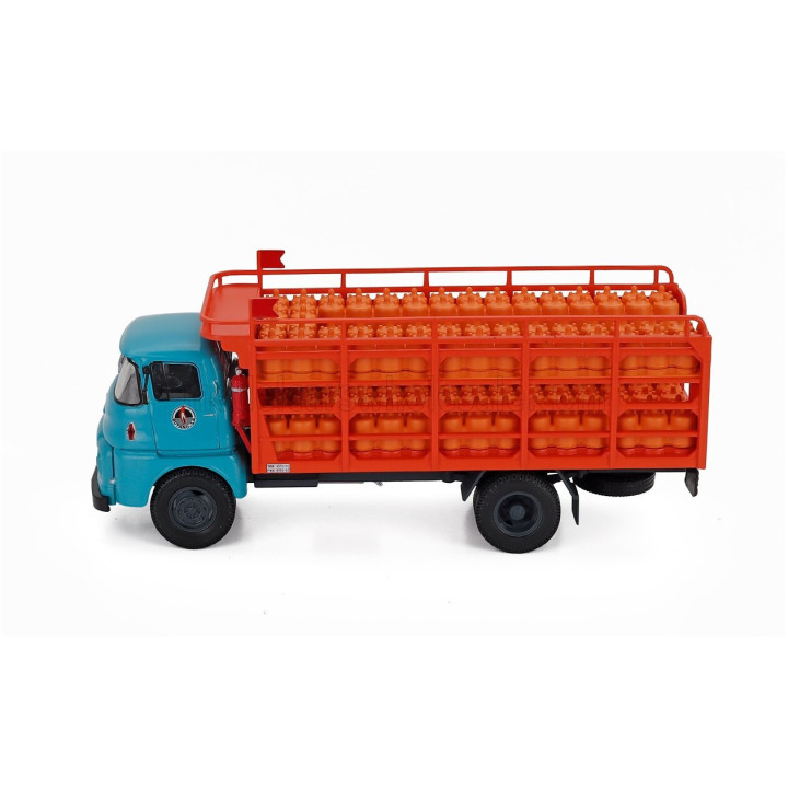 EDICOLA SAVA FH-800 TRUCK GAZ BUTANO S.A. 2-ASSI 1965 - BLUE ORANGE 1/43