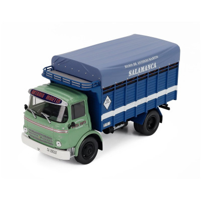 EDICOLA BARREIROS SAETA 65 TRUCK HIJOS DE ANTONIO MARTIN SALAMANCA 2-ASSI 1973 - GREEN BLUE 1/43