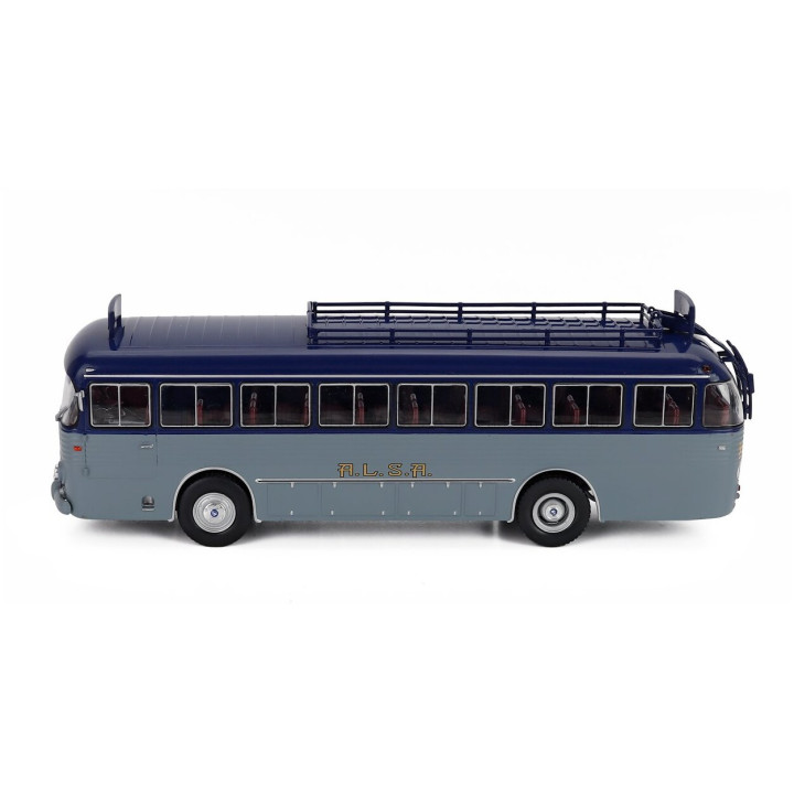 EDICOLA PEGASO 6040 MONOTRAL AUTOBUS A.L.S.A. GIJON-RIBADEO 2-ASSI 1963 - BLUE GREY 1/43