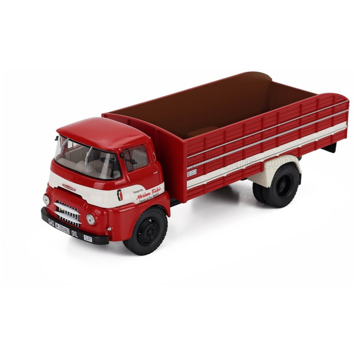 EDICOLA SAVA A-504 TRUCK MARIANO TORIBIO TRANSPORTES 2-ASSI 1961 - RED CREAM 1/43