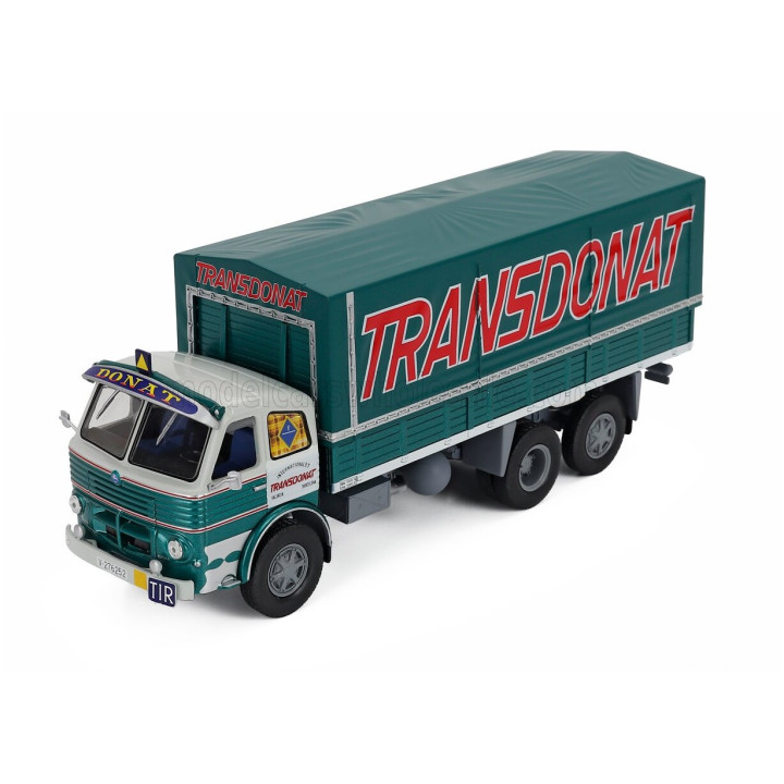 EDICOLA PEGASO 1064/A TRUCK TRANSDONAT 3-ASSI 1970 - GREEN 1/43