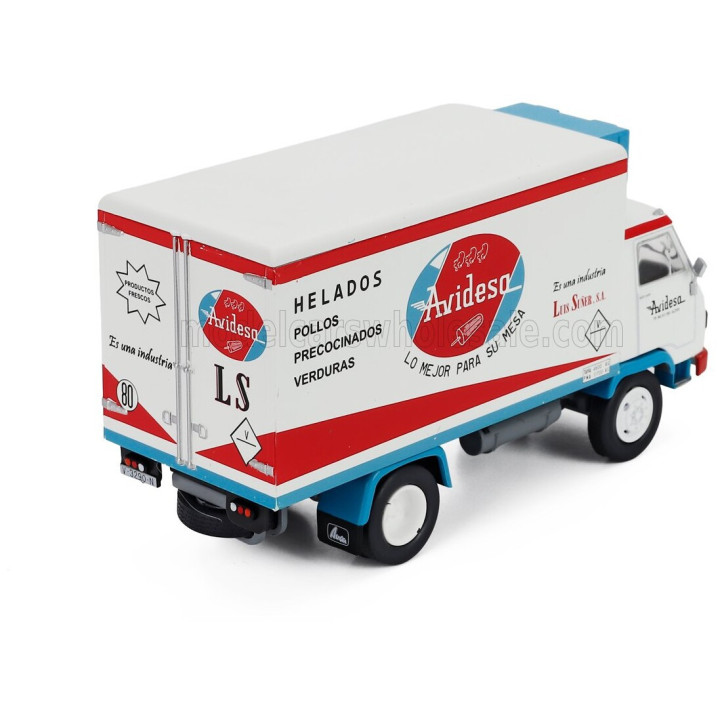 EDICOLA AVIA 7000 TRUCK AVIDESA 2-ASSI 1975 - WHITE RED BLUE 1/43