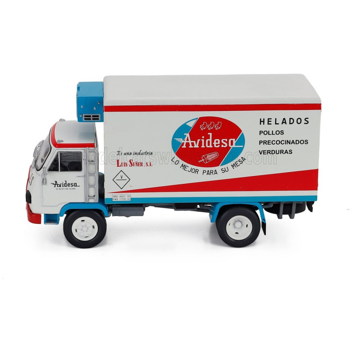 EDICOLA AVIA 7000 TRUCK AVIDESA 2-ASSI 1975 - WHITE RED BLUE 1/43