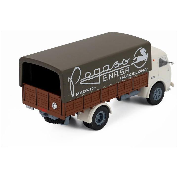 EDICOLA PEGASO 125 TRUCK MOFLETES E.NA.S.A. 2-ASSI 1959 - WHITE GREY 1/43