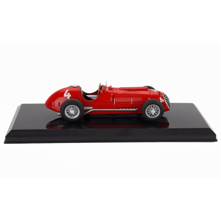 EDICOLA FERRARI F1 275 N 4 SEASON 1950 ALBERTO ASCARI - CON VETRINA - WITH SHOWCASE - RED 1/24