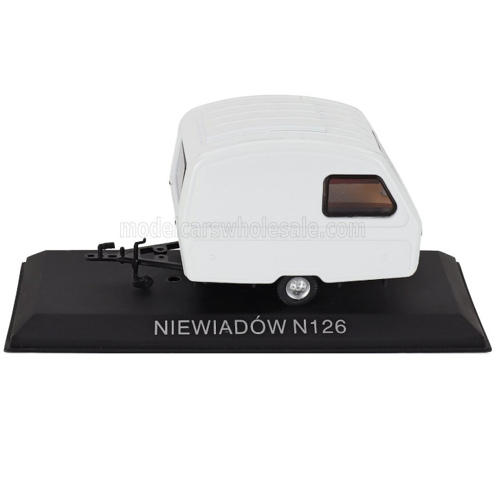 EDICOLA NIEWIADOW N126 ROULOTTE 1973 - WHITE 1/43