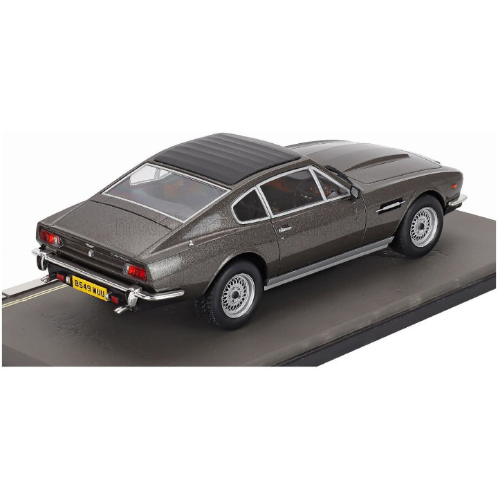 EDICOLA ASTON MARTIN V8 VANTAGE VOLANTE 1977 - 007 JAMES BOND - NO TIME TO DIE - NON E' TEMPO PER MORIRE - CON VETRINA - WITH
