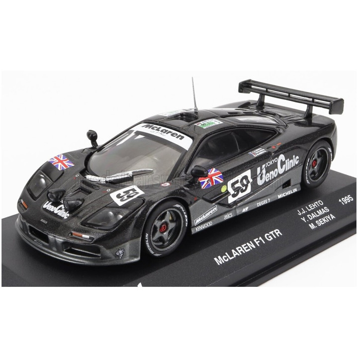 EDICOLA McLAREN F-1 GTR BMW V12 TEAM KOKUSAI KAIHATSU RACING N 59 WINNER 24h LE MANS 1995 Y.DALMAS - M.SEKIYA - J.J.LEHTO