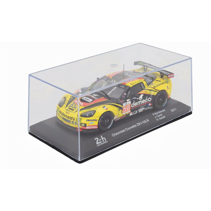EDICOLA CHEVROLET CORVETTE C6 ZR1 5.5L V8 COUPE TEAM LARBRE COMPETITION N 50 WINNER GTE AM CLASS 24h LE MANS 2011 PATRICK