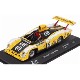 EDICOLA RENAULT ALPINE A442 V8 TWIN TURBO TEAM EQUIPE RENAULT ELF N 9 24h LE MANS 1977 JEAN PIERRE JABOUILLE - DEREK BELL