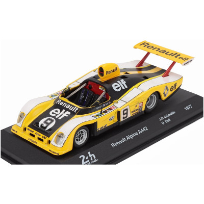 EDICOLA RENAULT ALPINE A442 V8 TWIN TURBO TEAM EQUIPE RENAULT ELF N 9 24h LE MANS 1977 JEAN PIERRE JABOUILLE - DEREK BELL