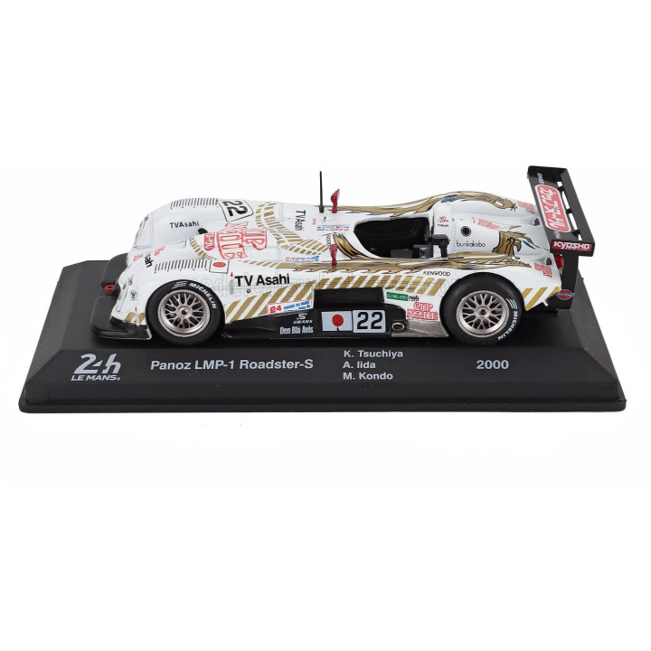 EDICOLA PANOZ LMP900 6.0L V8 TEAM TV TVASAHI DRAGON N 22 24h LE MANS 2000 KEIICHI TSUCHIYA - AKIRA LIDA - MASAHIKO KONDO