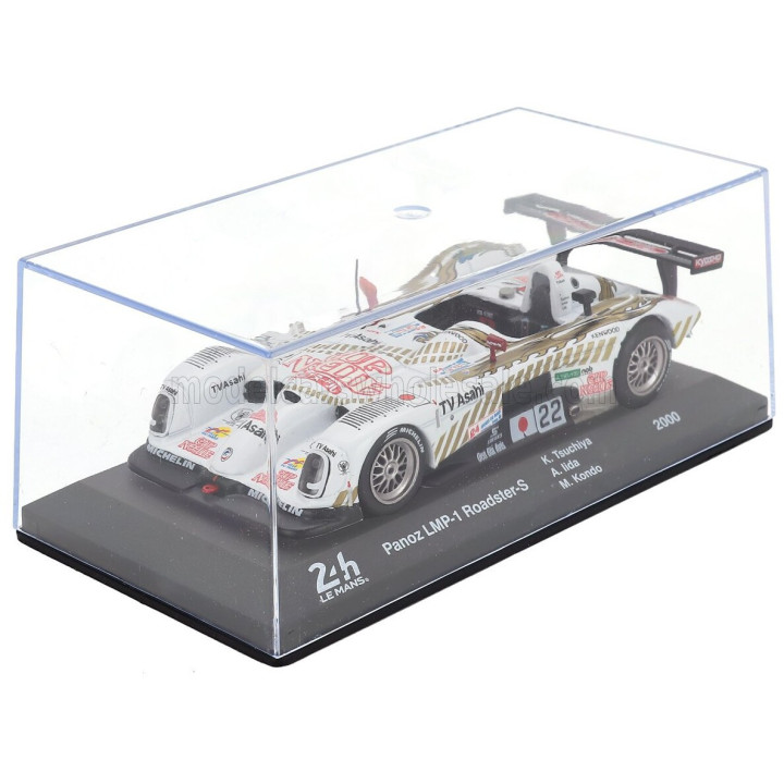 EDICOLA PANOZ LMP900 6.0L V8 TEAM TV TVASAHI DRAGON N 22 24h LE MANS 2000 KEIICHI TSUCHIYA - AKIRA LIDA - MASAHIKO KONDO