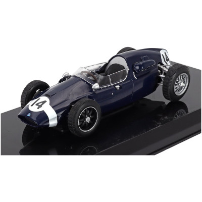 EDICOLA COOPER F1 T51 N 14 SEASON 1959 STIRLING MOSS - BLUE WHITE 1/24
