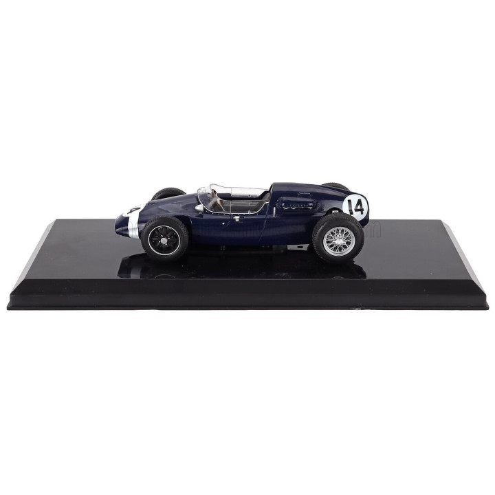 EDICOLA COOPER F1 T51 N 14 SEASON 1959 STIRLING MOSS - BLUE WHITE 1/24