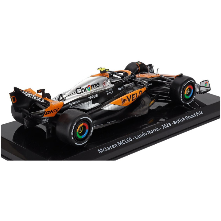 EDICOLA McLAREN F1 MCL38 TEAM MCLAREN N 4 SEASON 2024 LANDO NORRIS - ORANGE BLACK 1/24