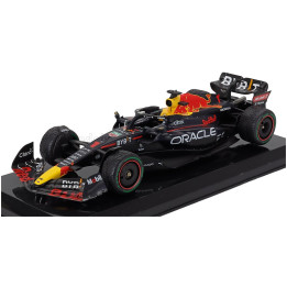EDICOLA RED BULL F1 RB20 TEAM ORACLE RED BULL RACING N 1 WORLD CHAMPION SEASON 2024 MAX VERSTAPPEN - BLUE YELLOW RED 1/24