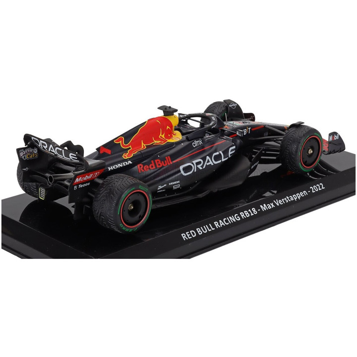 EDICOLA RED BULL F1 RB20 TEAM ORACLE RED BULL RACING N 1 WORLD CHAMPION SEASON 2024 MAX VERSTAPPEN - BLUE YELLOW RED 1/24