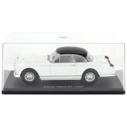 EDICOLA FACEL VEGA FV 1955 - CON VETRINA - WITH SHOWCASE - WHITE BLACK 1/24
