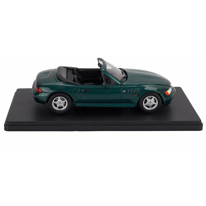 EDICOLA BMW Z3 ROADSTER CABRIOLET 1996 - CON VETRINA - WITH SHOWCASE - GREEN 1/24