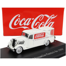 EDICOLA DODGE KH-32 STREAMLINE VAN FOUNTAIN COCA-COLA 1934 - WHITE 1/72