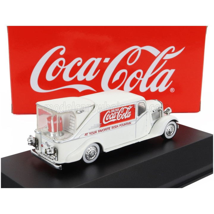 EDICOLA DODGE KH-32 STREAMLINE VAN FOUNTAIN COCA-COLA 1934 - WHITE 1/72