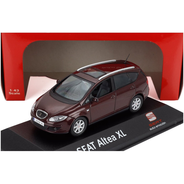 EDICOLA SEAT ALTEA XL 2010 - BORDEAUX MET 1/43