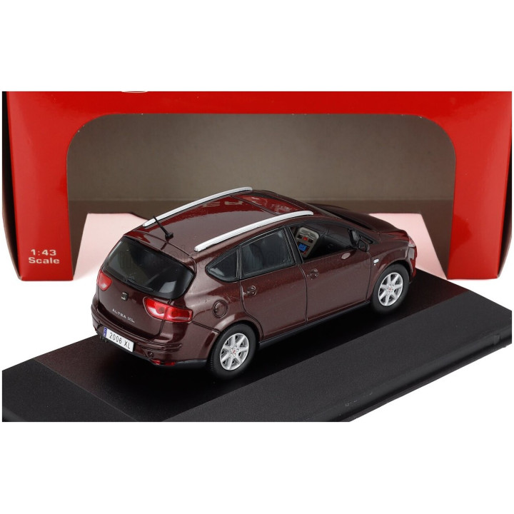 EDICOLA SEAT ALTEA XL 2010 - BORDEAUX MET 1/43