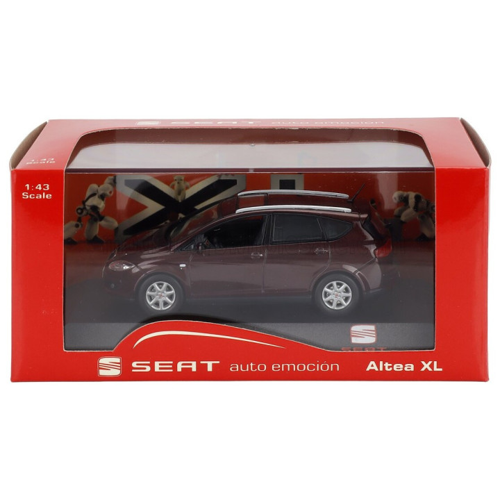 EDICOLA SEAT ALTEA XL 2010 - BORDEAUX MET 1/43
