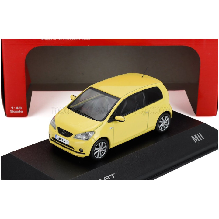 EDICOLA SEAT MII 3-DOOR 2013 - YELLOW 1/43