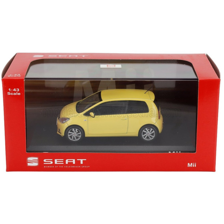 EDICOLA SEAT MII 3-DOOR 2013 - YELLOW 1/43
