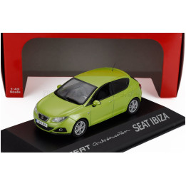 EDICOLA SEAT NEW IBIZA 5-DOOR 2008 - AMARILLA GREEN MET 1/43
