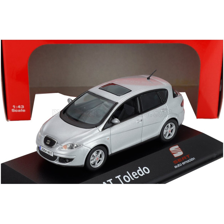EDICOLA SEAT TOLEDO 2004 - SILVER 1/43