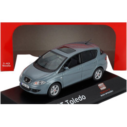 EDICOLA SEAT TOLEDO 2004 - BLUE GREY MET 1/43
