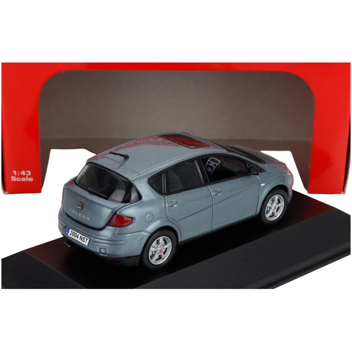 EDICOLA SEAT TOLEDO 2004 - BLUE GREY MET 1/43